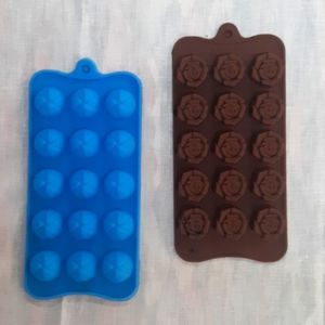 Set of two Silicone Moulds